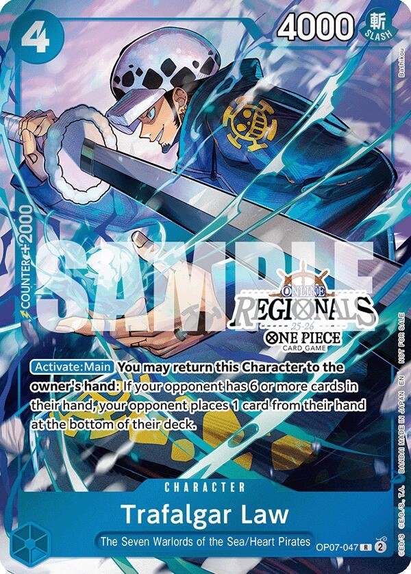 Image for Trafalgar Law (Online Regional Participation Pack 2025 Vol.2) (OP07-047) (One Piece Promotion Cards) (OP-PR) - One Piece Card Game