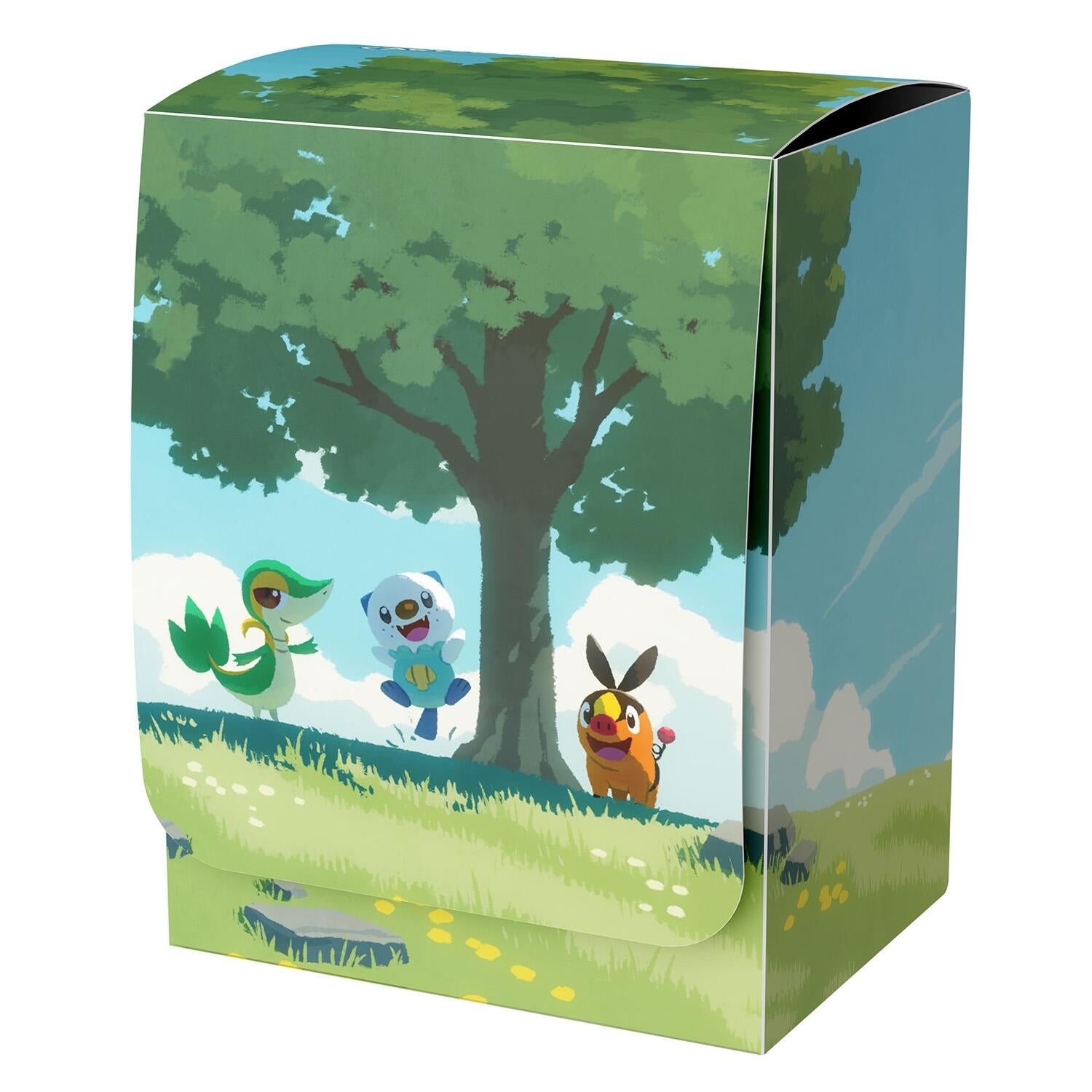 Image for Pokemon Center Exclusive: Snivy & Pokabu & Oshawott Deck Box - Deck Boxes