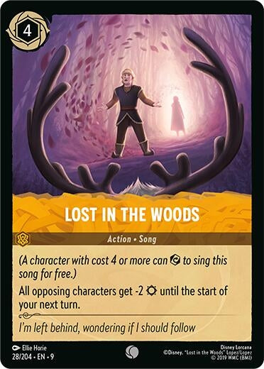 Image for Lost in the Woods (28/204) (Fabled) (9) - Disney Lorcana