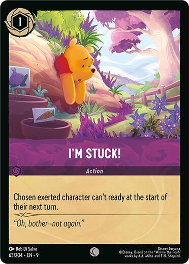 Image for I'm Stuck! (63/204) (Fabled) (9) - Disney Lorcana