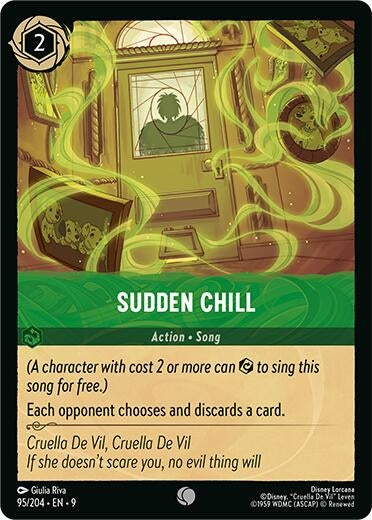 Image for Sudden Chill (95/204) (Fabled) (9) - Disney Lorcana