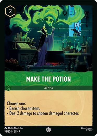 Image for Make the Potion (98/204) (Fabled) (9) - Disney Lorcana
