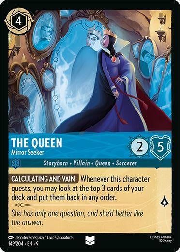 Image for The Queen - Mirror Seeker (149/204) (Fabled) (9) - Disney Lorcana