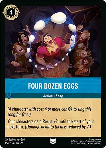 Image for Four Dozen Eggs (164/204) (Fabled) (9) - Disney Lorcana