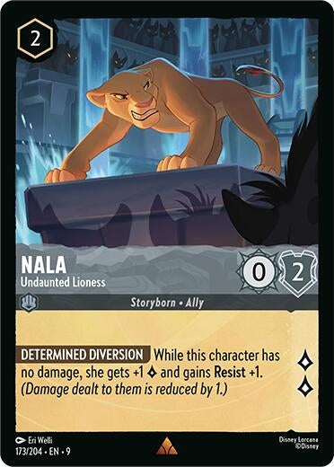 Image for Nala - Undaunted Lioness (173/204) (Fabled) (9) - Disney Lorcana