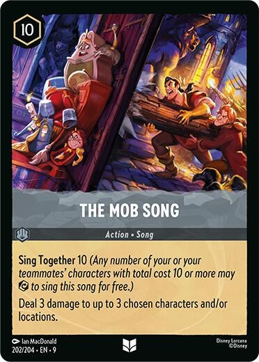 Image for The Mob Song (202/204) (Fabled) (9) - Disney Lorcana