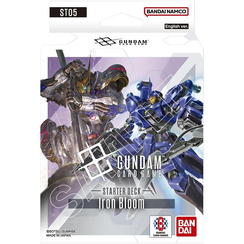 Gundam TCG - ST05 Iron Bloom Starter Deck 05 - PokeBox USA