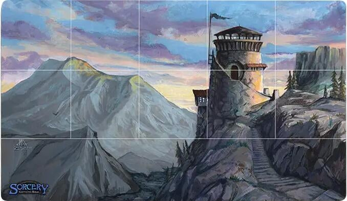 Image for Sorcery Contested Realm Watchtower Playmat - Playmats