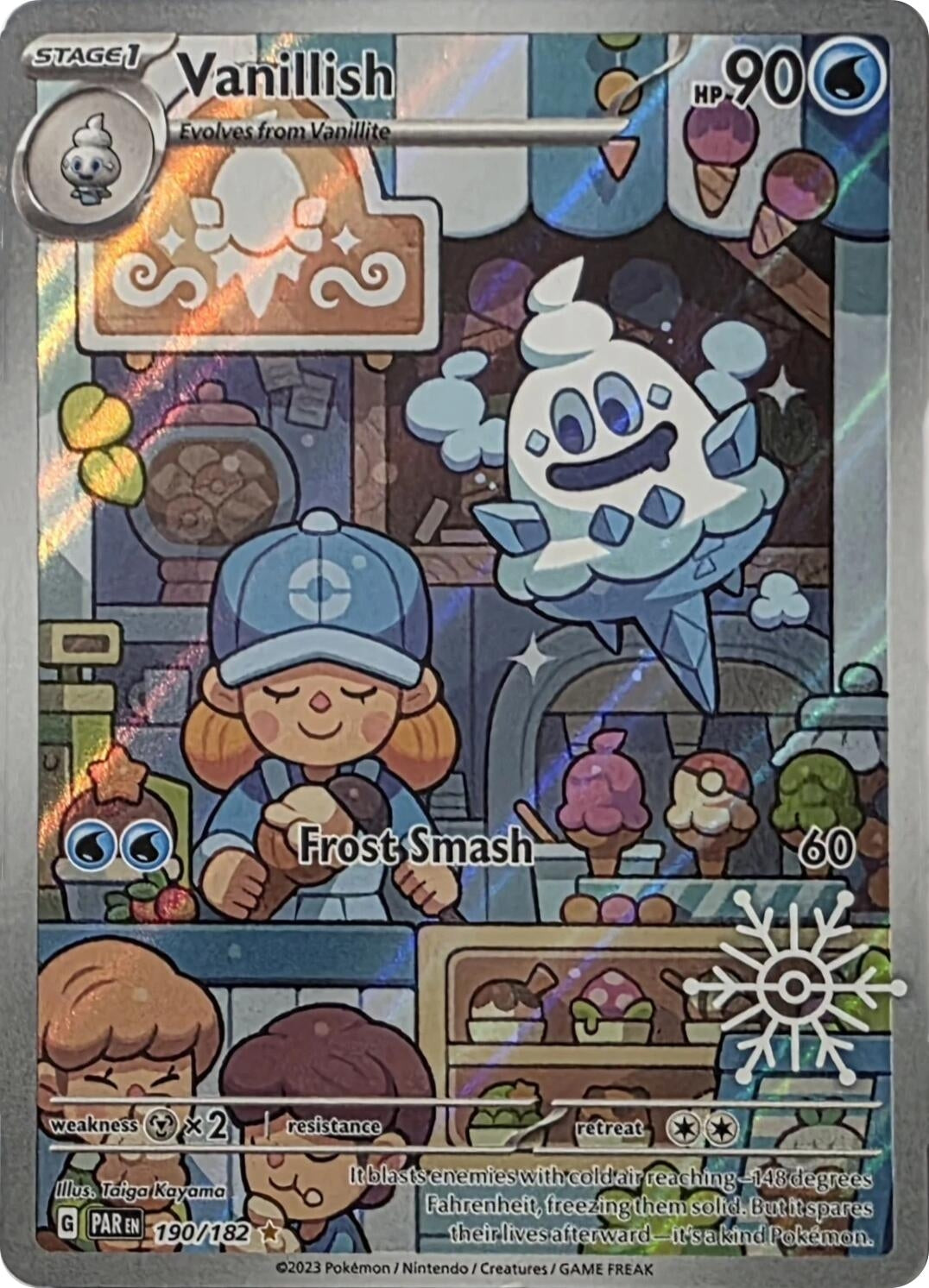 Vanillish - 190/182 (Holiday Calendar) (190/182) (Miscellaneous Cards & Products) - PokeBox USA