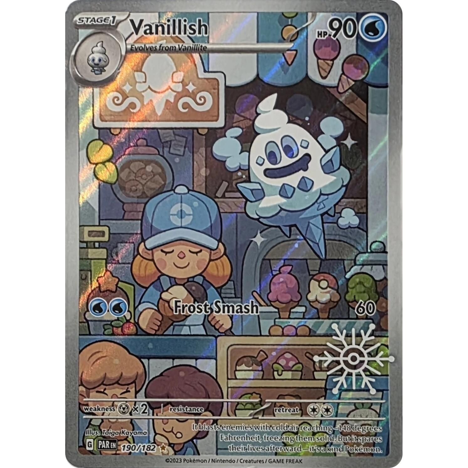 Vanillish - 190/182 (Holiday Calendar) (190/182) (Miscellaneous Cards & Products) - PokeBox USA
