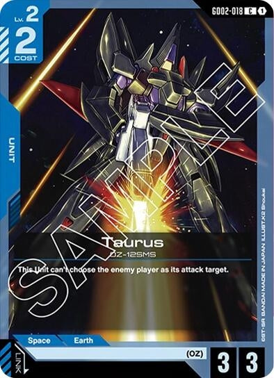 Image for Taurus (GD02-018) (Dual Impact) (GD02) - Gundam Card Game
