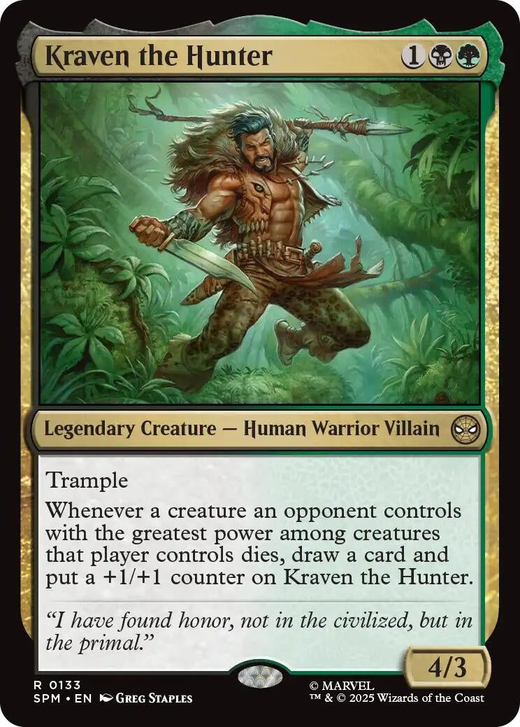 Kraven the Hunter (133) (Marvel's Spider-Man)