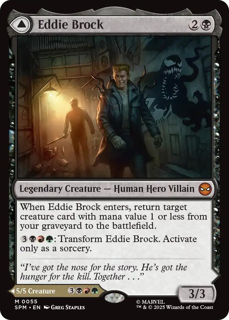 Eddie Brock (55) (Marvel's Spider-Man) - PokeBox USA