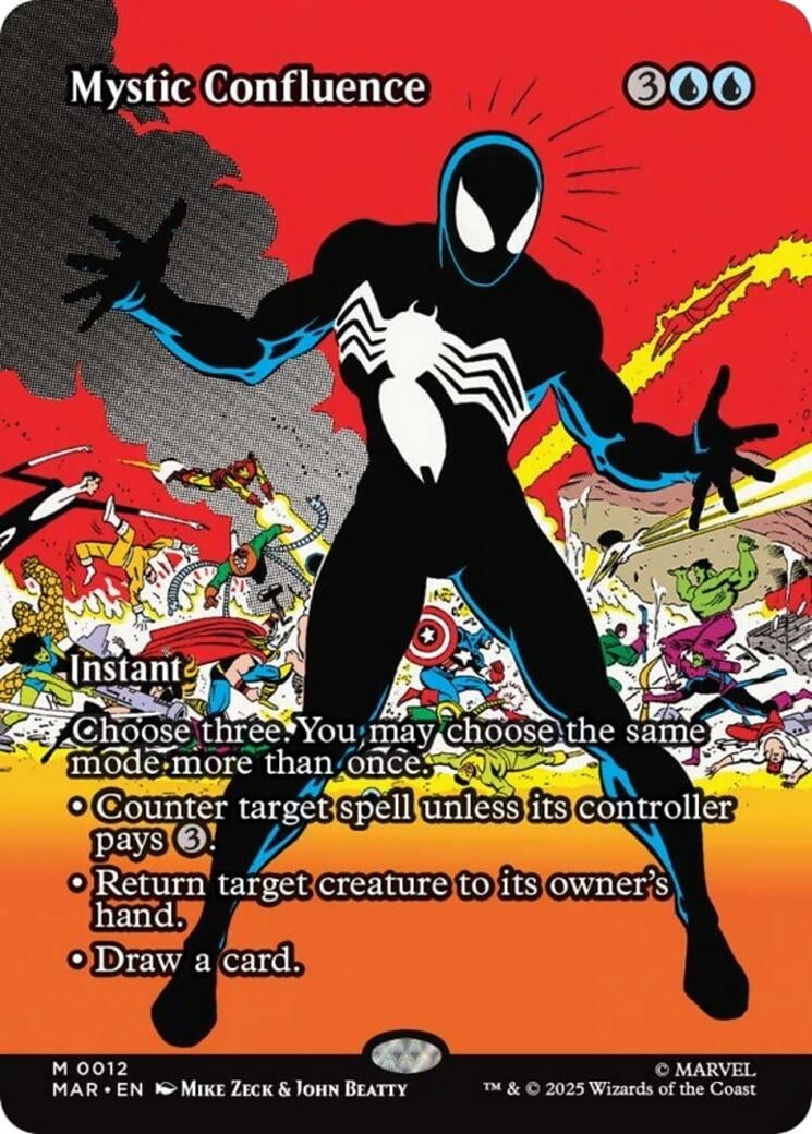 Mystic Confluence (Borderless) (12) (Marvel Universe Eternal-Legal)