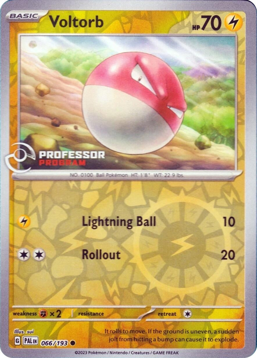 Image for Voltorb (066/193) (Professor Program Promos) (PPP) - Pokemon