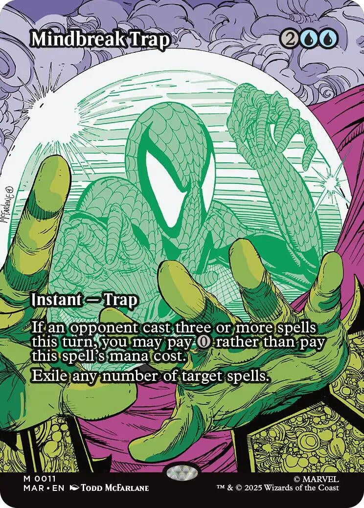 Mindbreak Trap (Borderless) (11) (Marvel Universe Eternal-Legal)