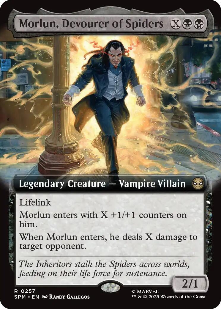 Morlun, Devourer of Spiders (Extended Art) (257) (Marvel's Spider-Man)