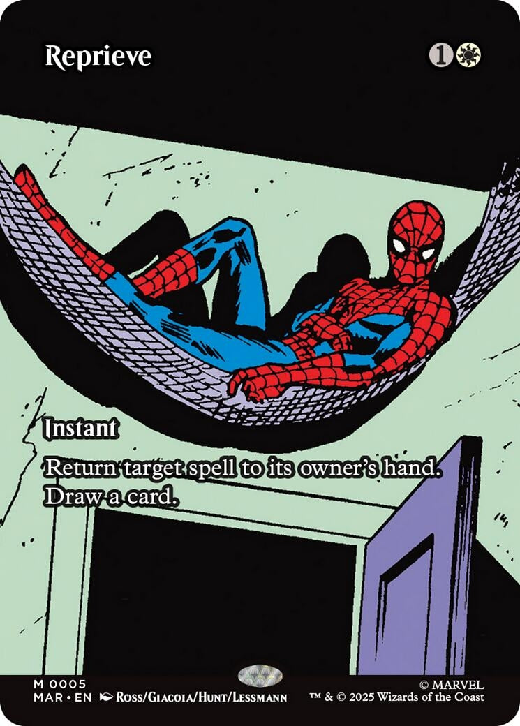 Reprieve (Borderless) (5) (Marvel Universe Eternal-Legal)