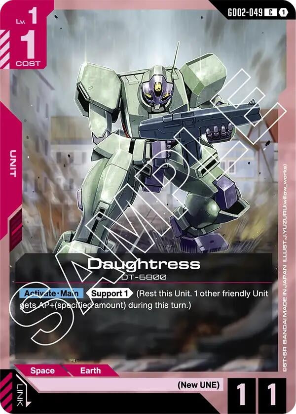 Image for Daughtress (GD02-049) (Dual Impact) (GD02) - Gundam Card Game