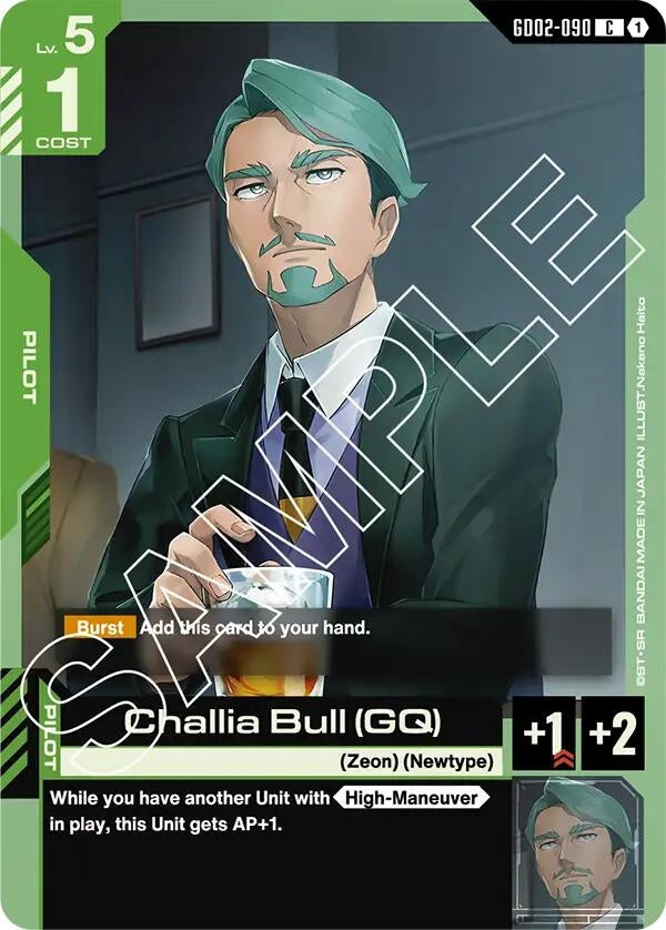 Image for Challia Bull (GQ) (GD02-090) (Dual Impact) (GD02) - Gundam Card Game