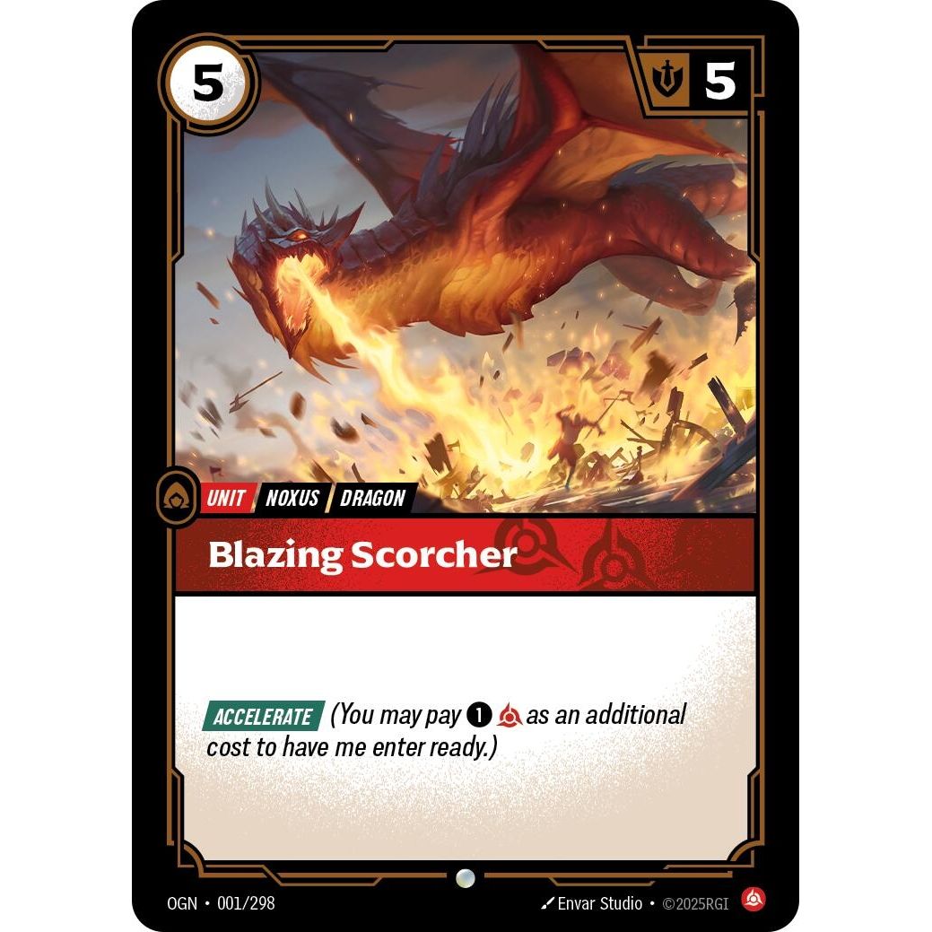 Blazing Scorcher (001/298) (Origins) - PokeBox USA