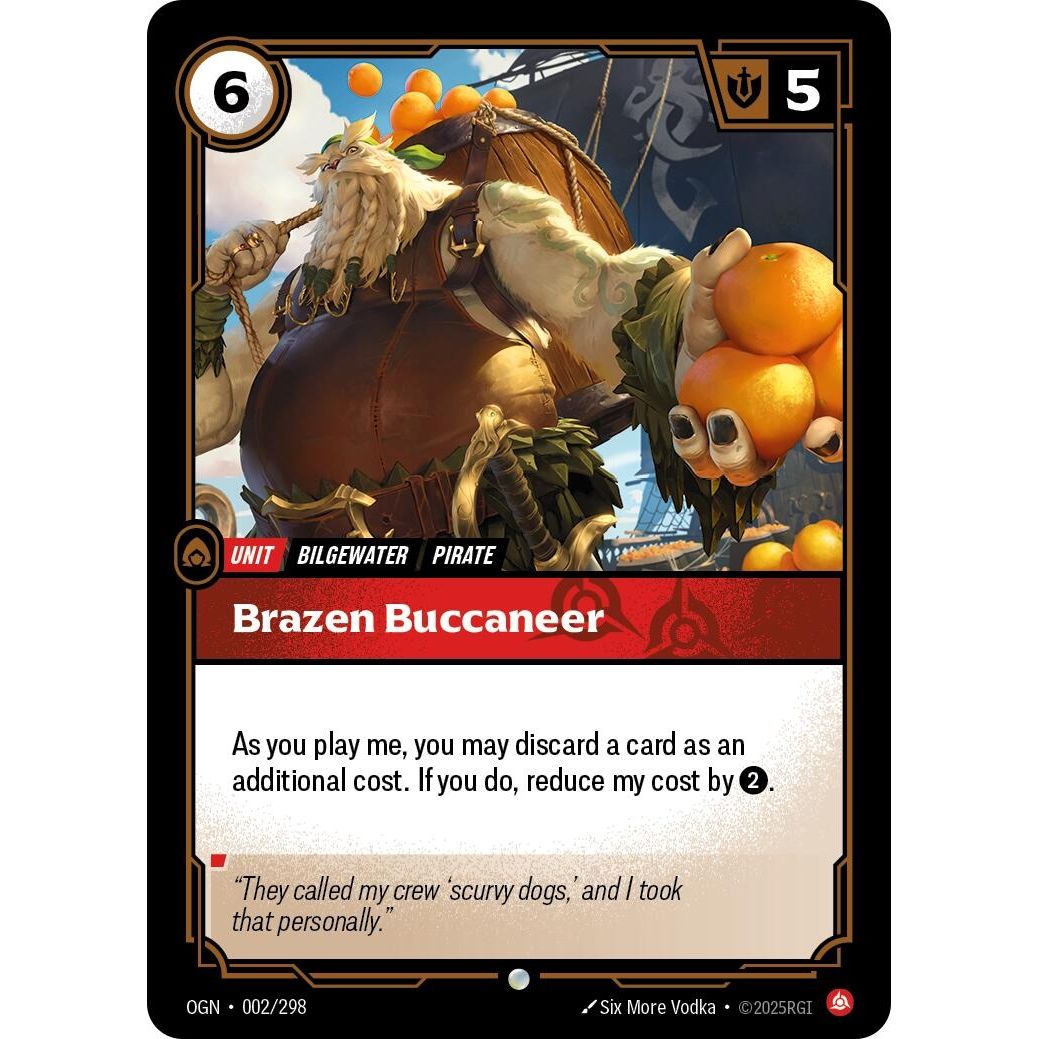 Brazen Buccaneer (002/298) (Origins) - PokeBox USA