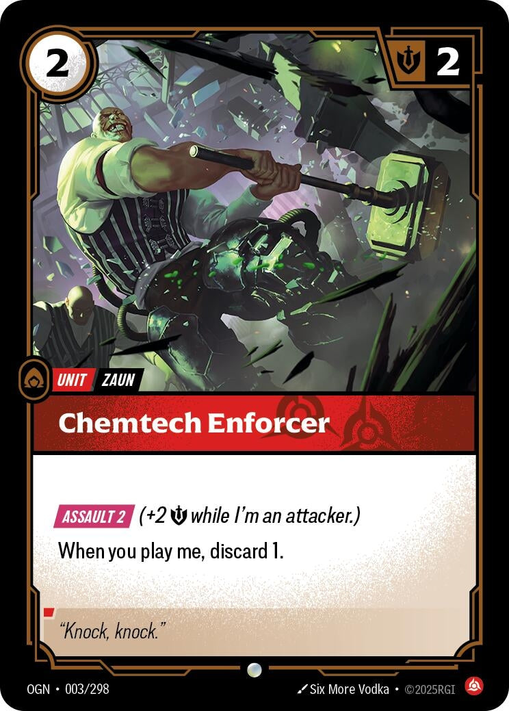 Chemtech Enforcer (003/298) (Origins) - PokeBox USA