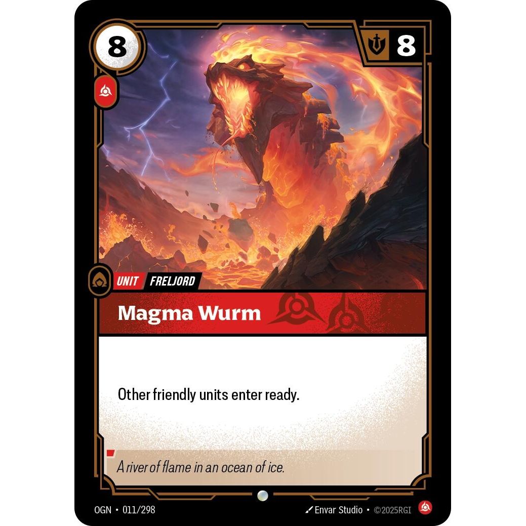 Magma Wurm (011/298) (Origins) - PokeBox USA