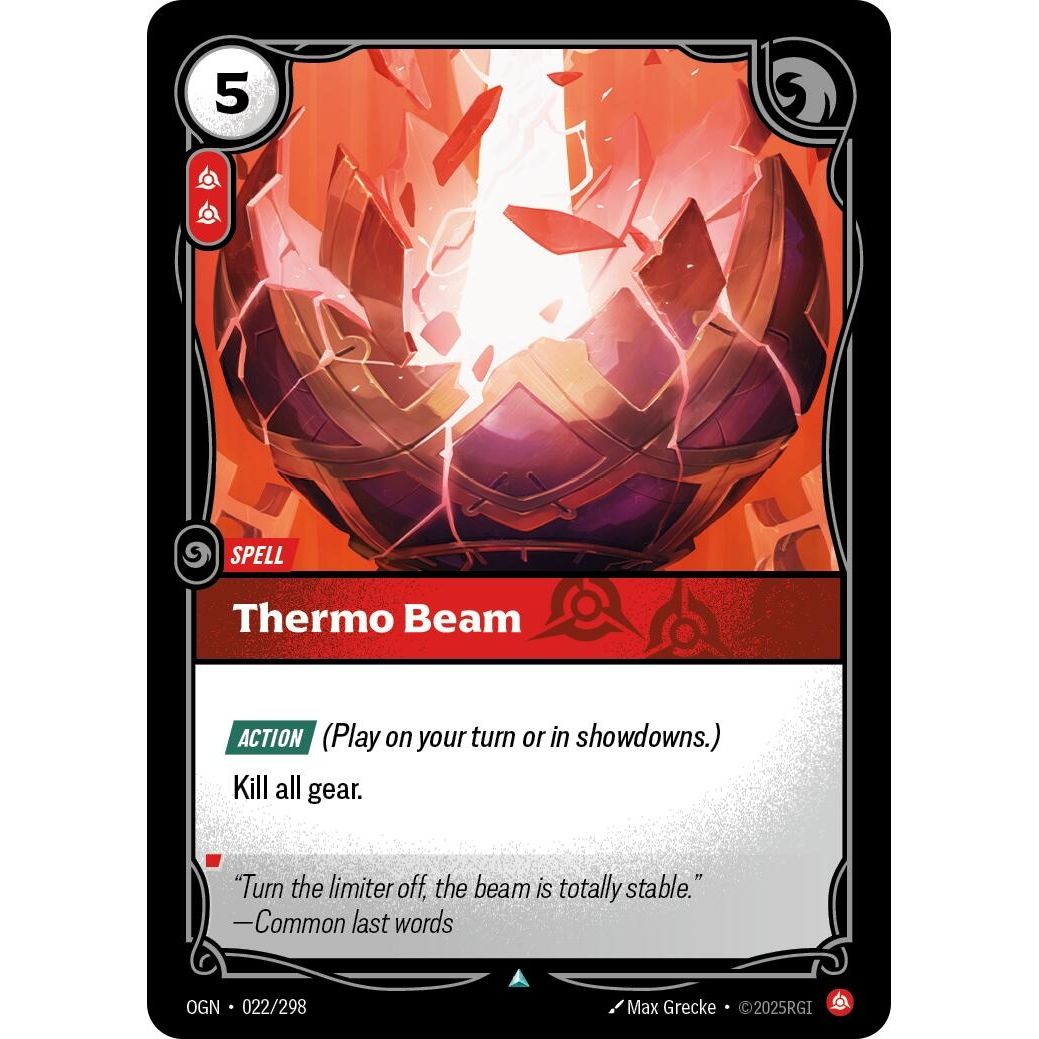 Thermo Beam (022/298) (Origins) - PokeBox USA