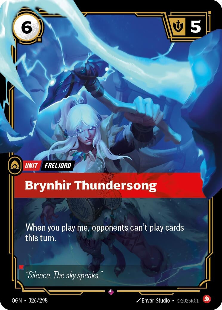 Brynhir Thundersong (026/298) (Origins) - PokeBox USA