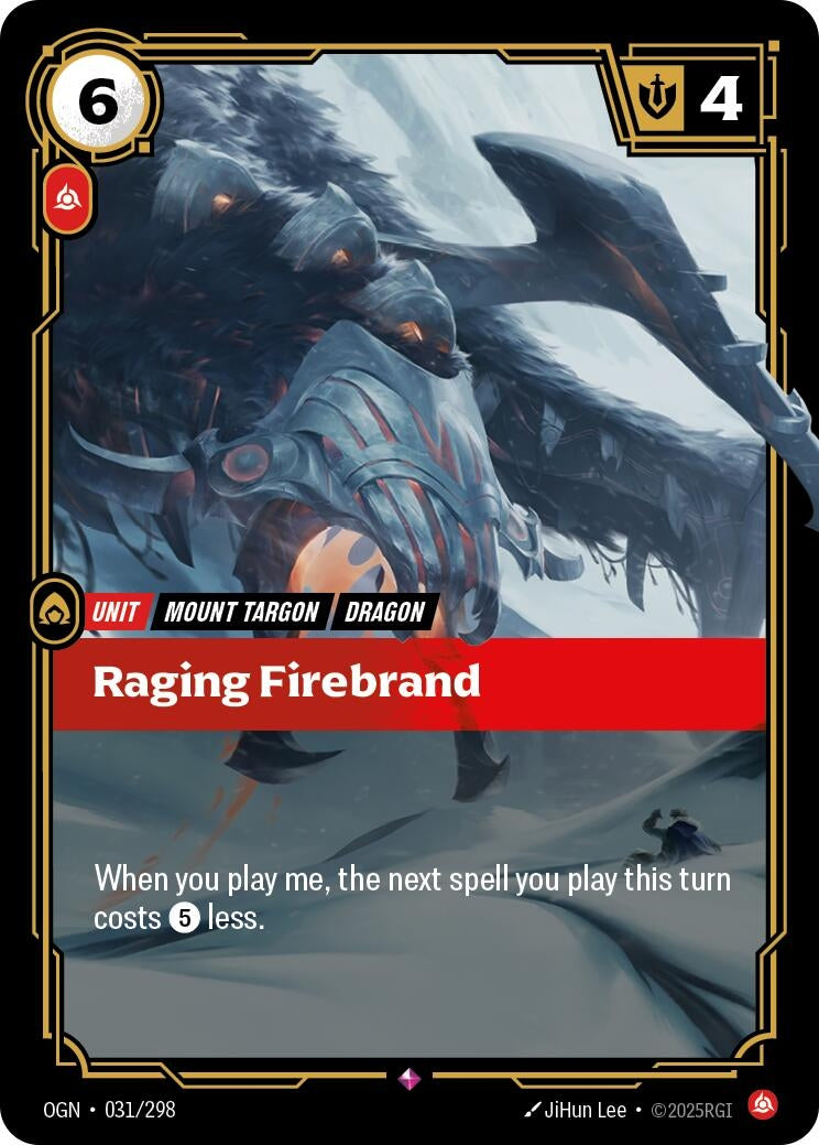 Raging Firebrand (031/298) (Origins) - PokeBox USA