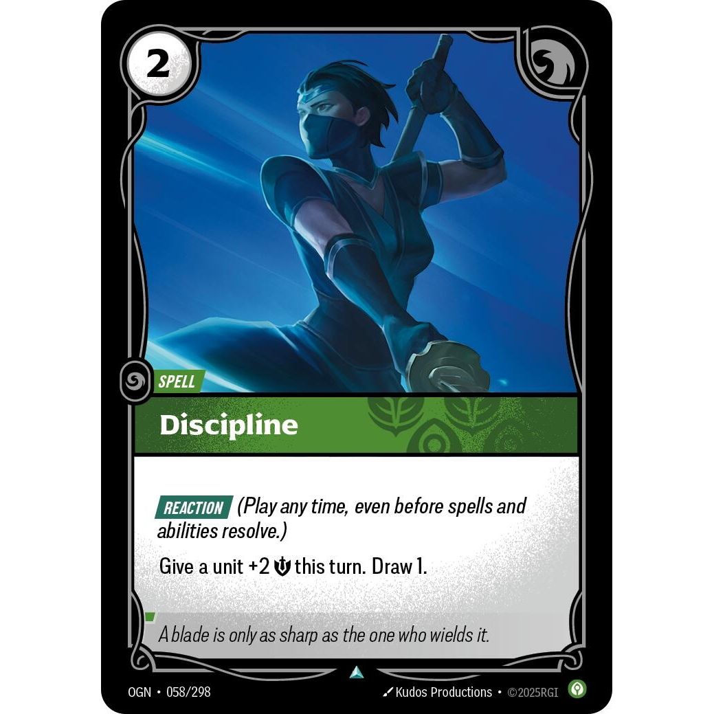 Discipline (058/298) (Origins) - PokeBox USA
