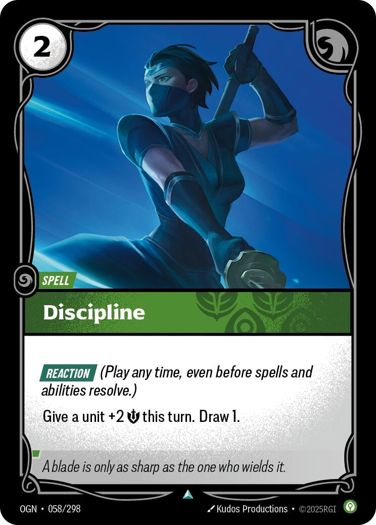 Discipline (058/298) (Origins) - PokeBox USA