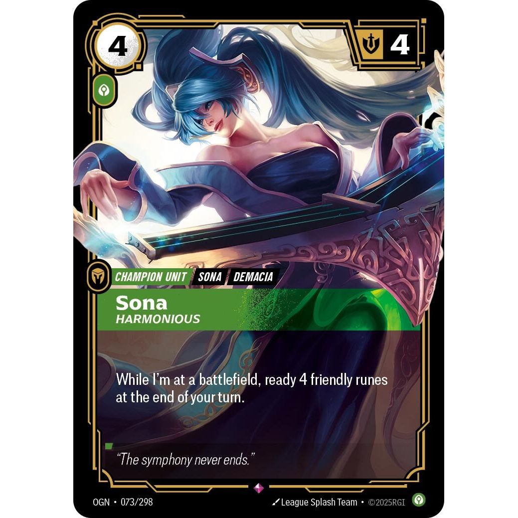 Sona - Harmonious (073/298) (Origins) - PokeBox USA