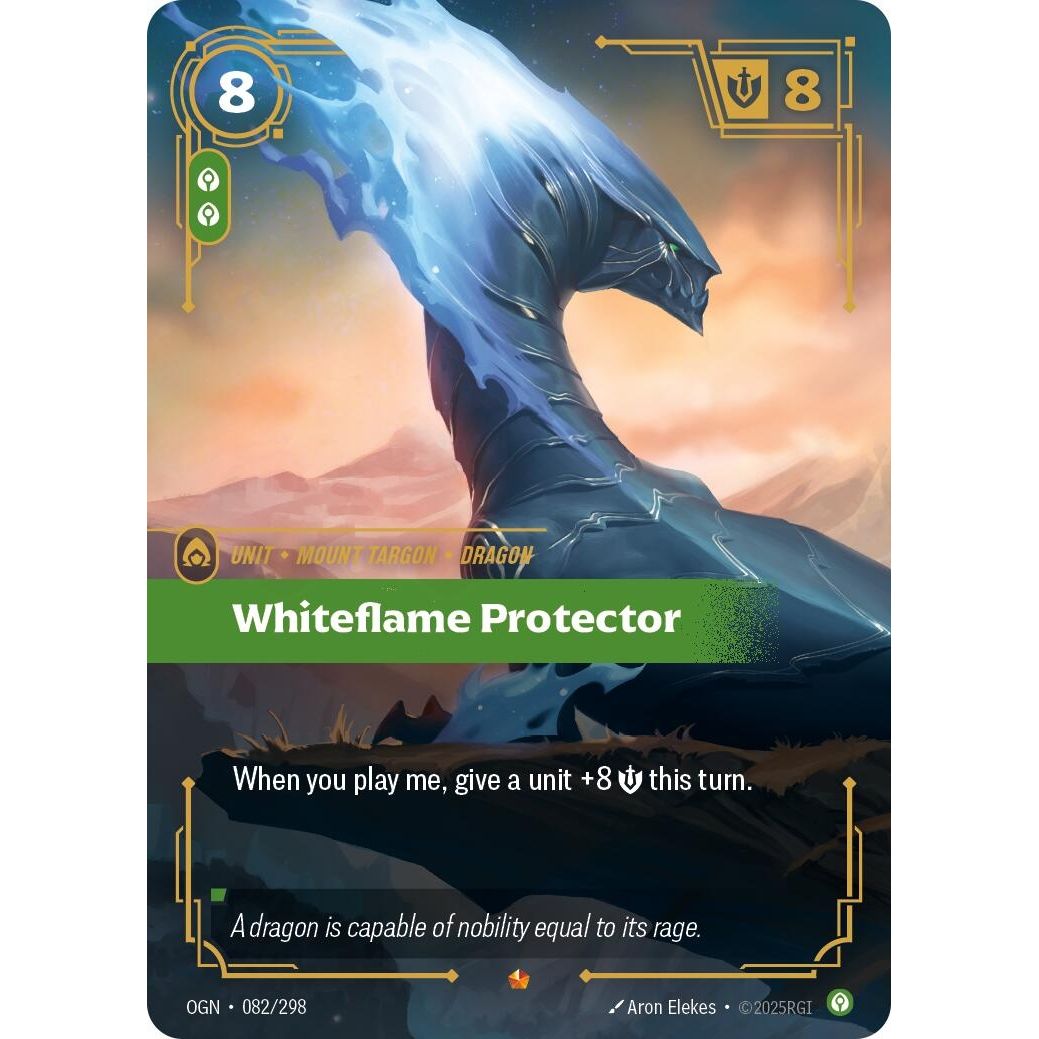 Whiteflame Protector (082/298) (Origins) - PokeBox USA