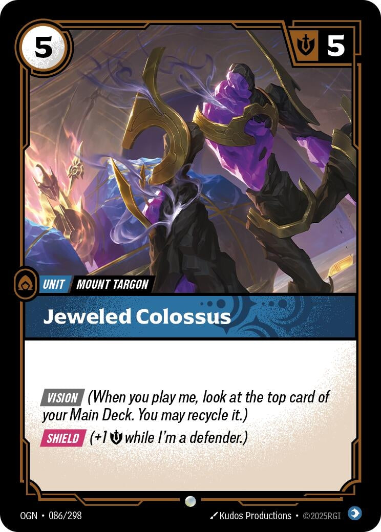 Jeweled Colossus (086/298) (Origins) - PokeBox USA