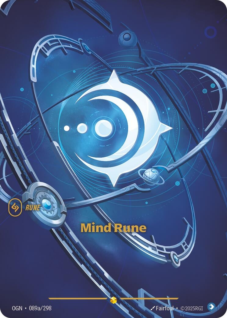 Mind Rune (Alternate Art) (089a/298) (Origins)