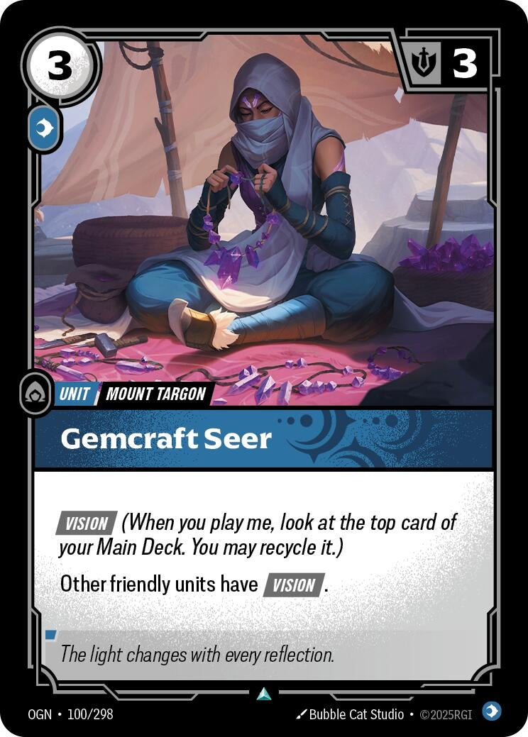 Gemcraft Seer (100/298) (Origins) - PokeBox USA