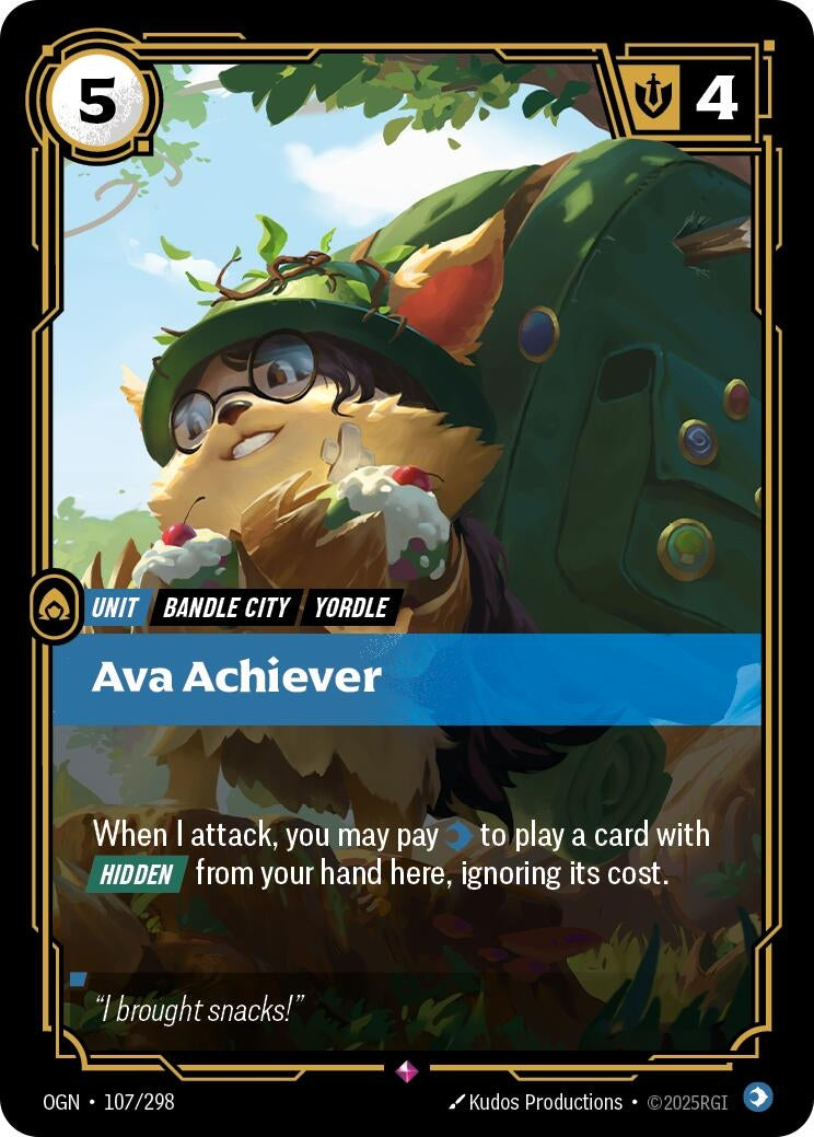 Ava Achiever (107/298) (Origins) - PokeBox USA