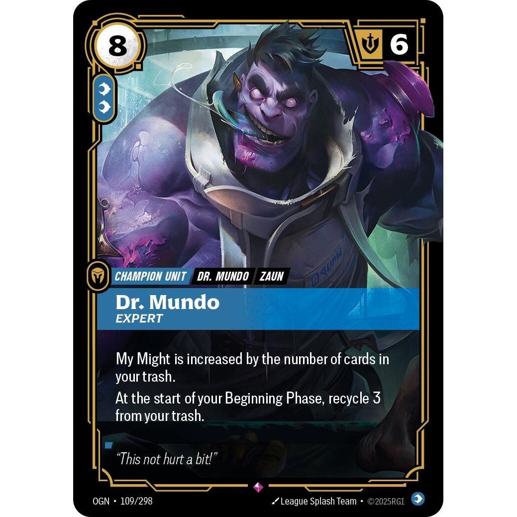 Dr. Mundo - Expert (109/298) (Origins) - PokeBox USA