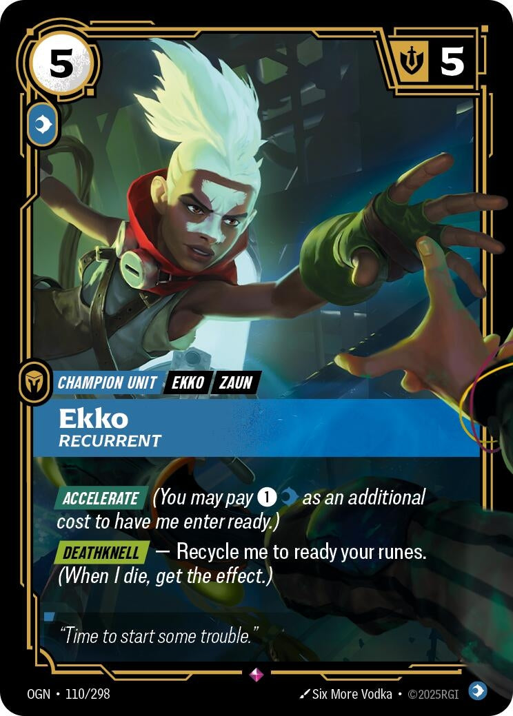 Ekko - Recurrent (110/298) (Origins) - PokeBox USA