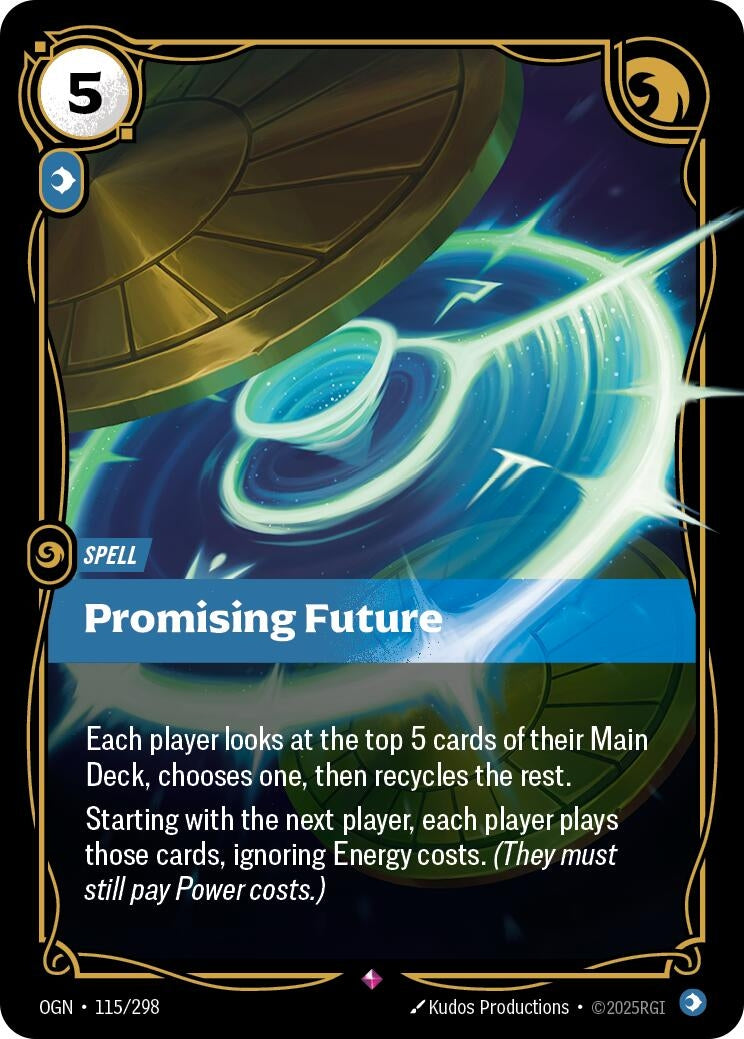 Promising Future (115/298) (Origins) - PokeBox USA