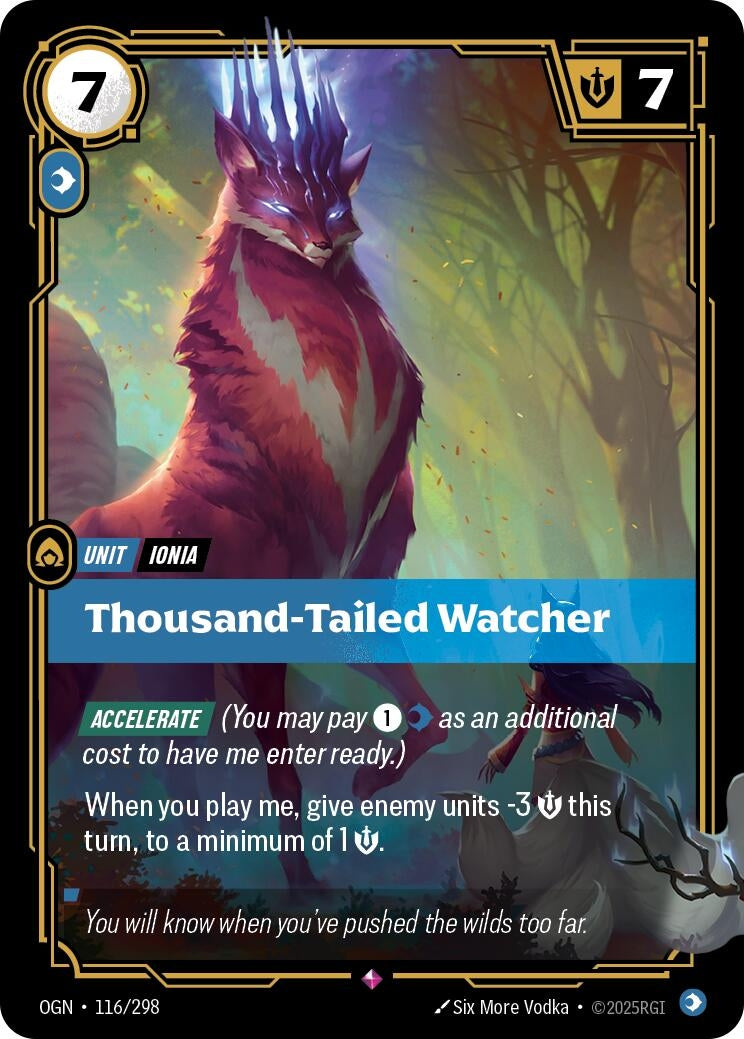 Thousand-Tailed Watcher (116/298) (Origins) - PokeBox USA