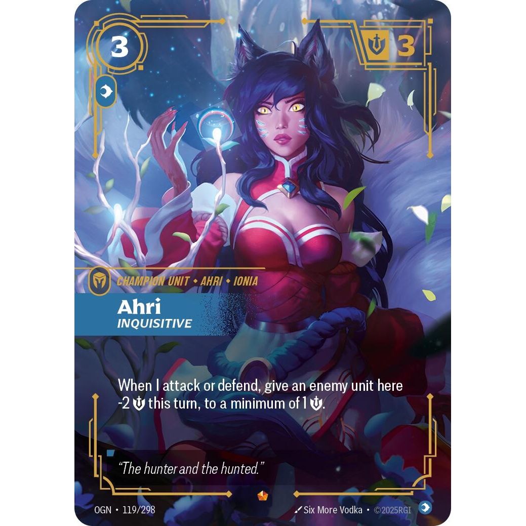 Ahri - Inquisitive (119/298) (Origins) - PokeBox USA