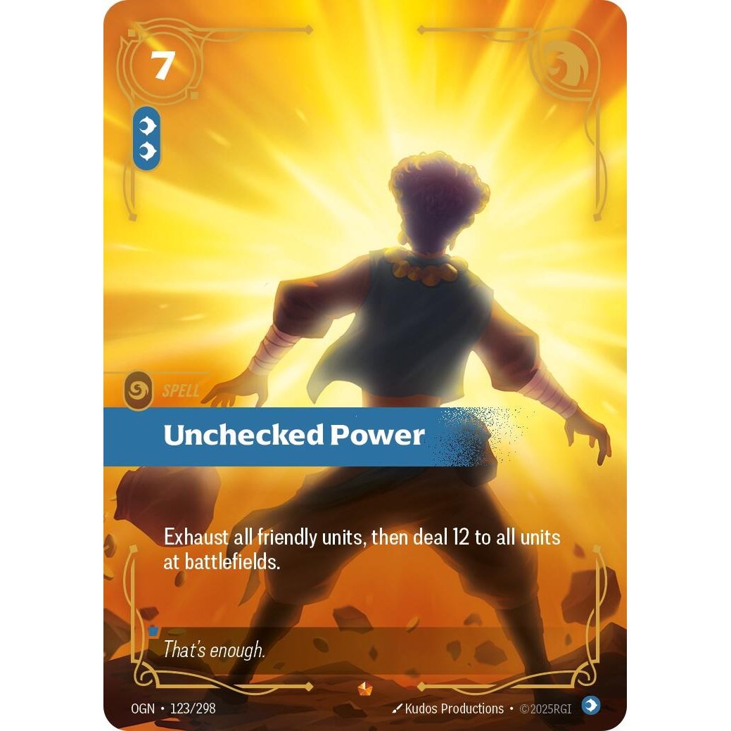 Unchecked Power (123/298) (Origins) - PokeBox USA