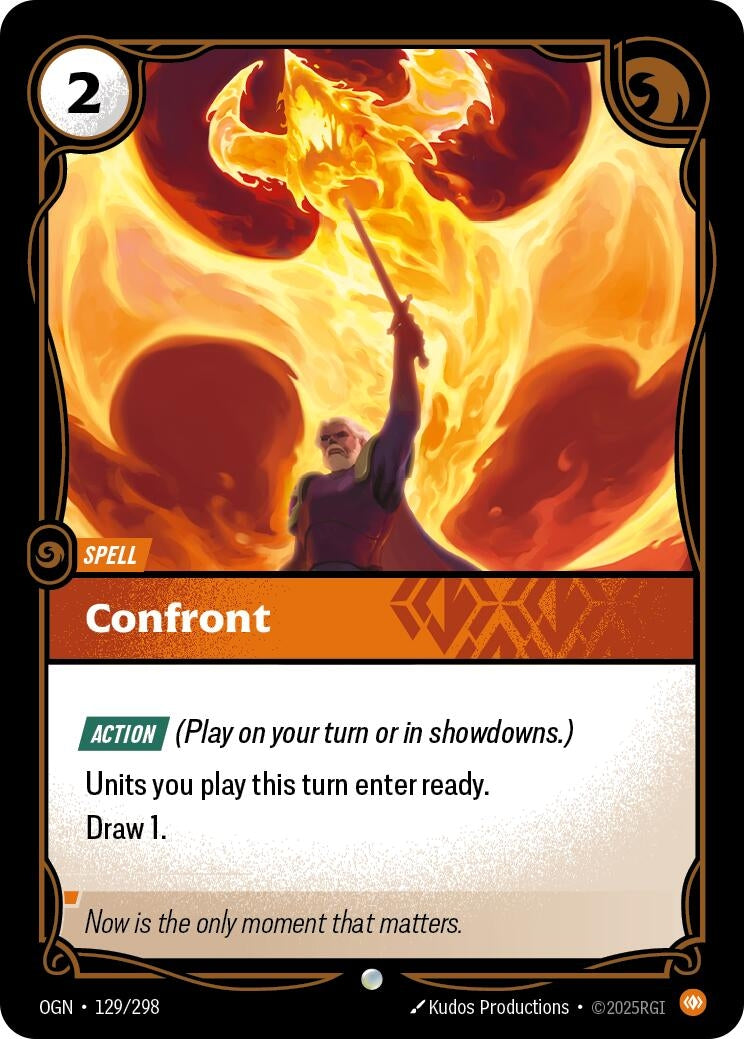 Confront (129/298) (Origins) - PokeBox USA