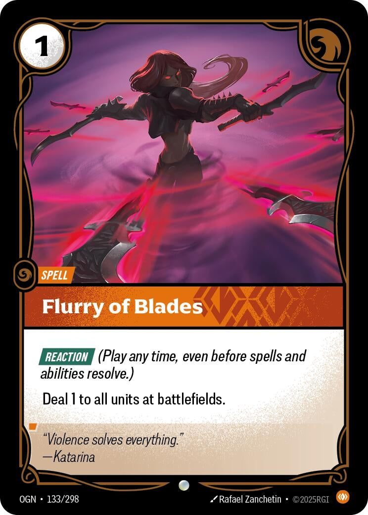 Flurry of Blades (133/298) (Origins) - PokeBox USA