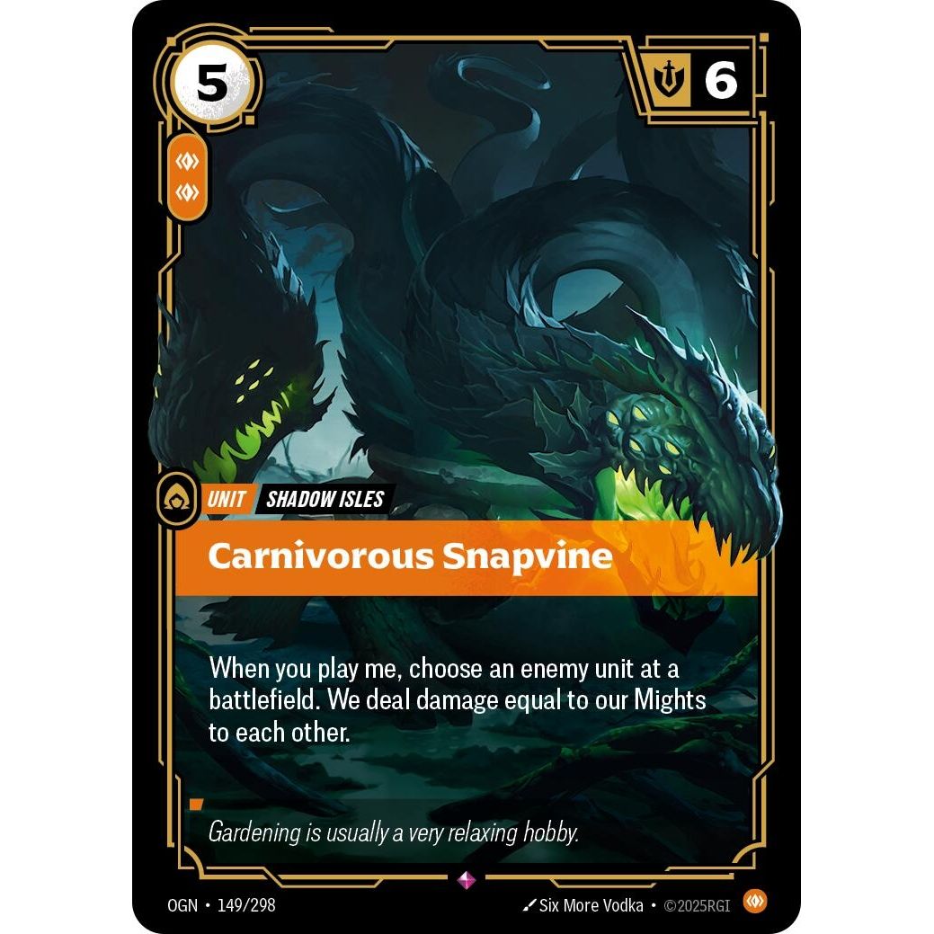 Carnivorous Snapvine (149/298) (Origins) - PokeBox USA