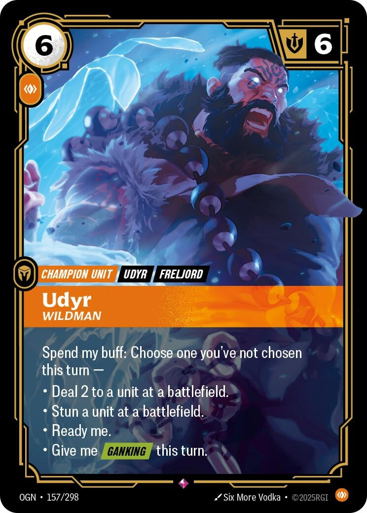 Udyr - Wildman (157/298) (Origins) - PokeBox USA