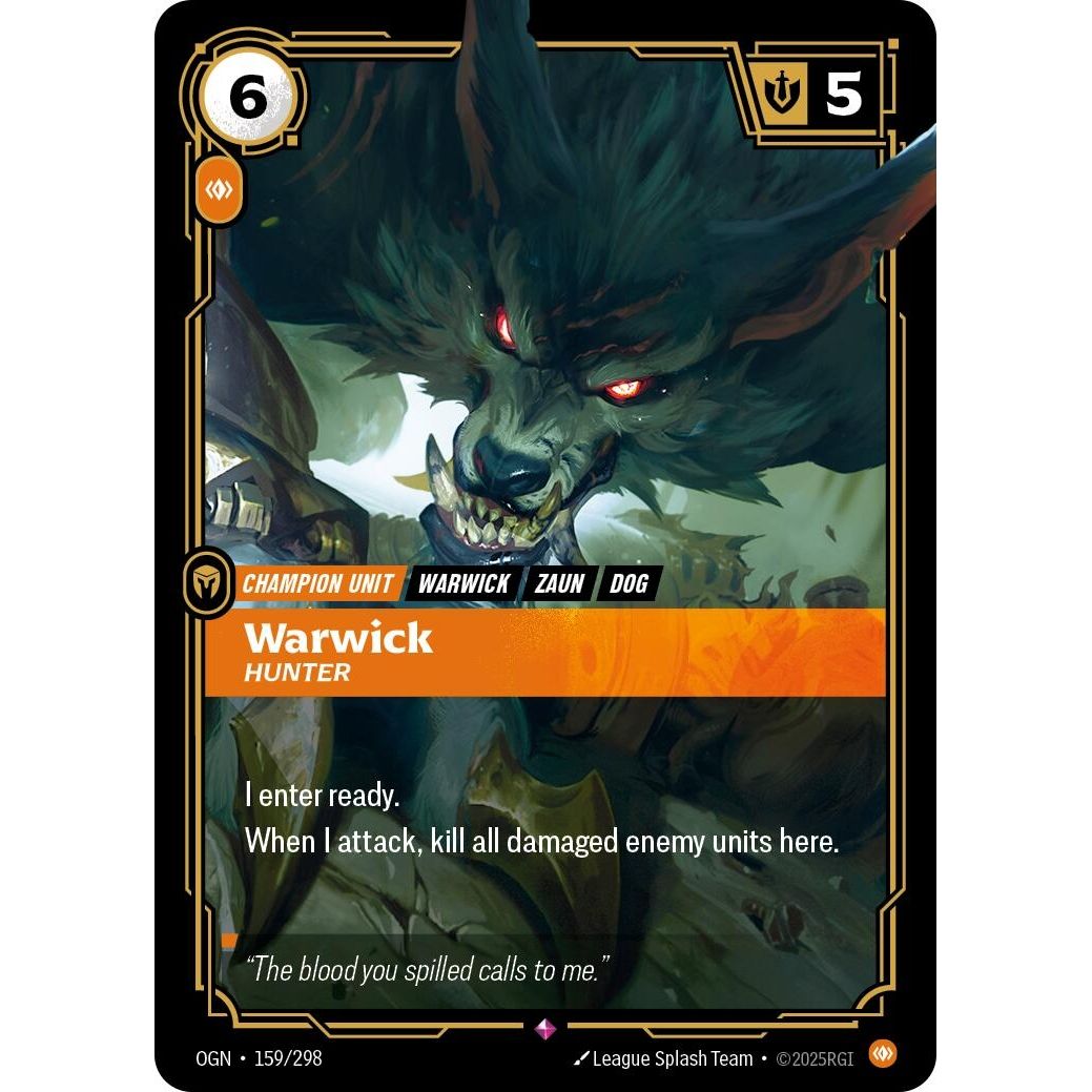 Warwick - Hunter (159/298) (Origins) - PokeBox USA